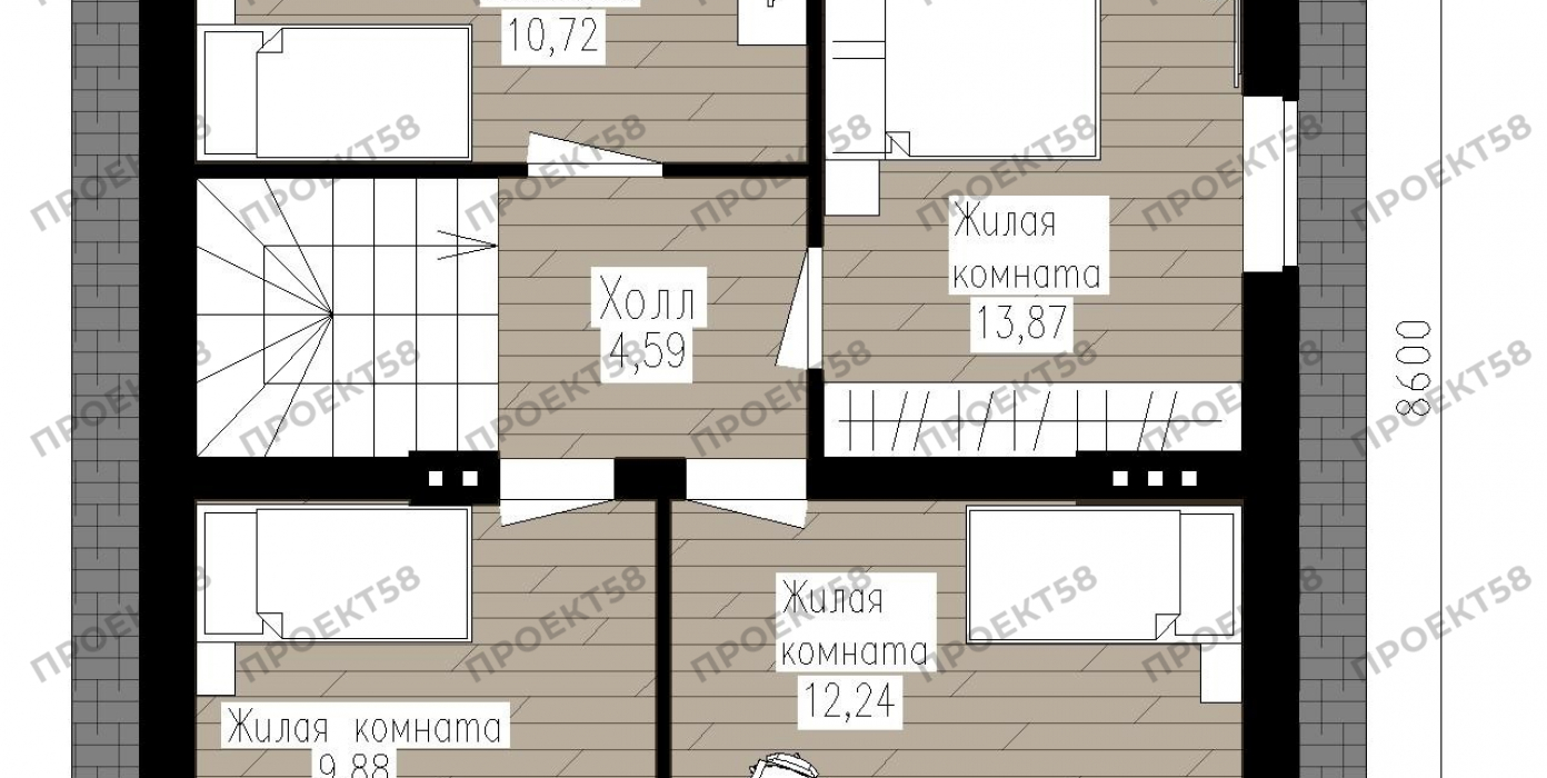План 2 этажа План 2 этажа